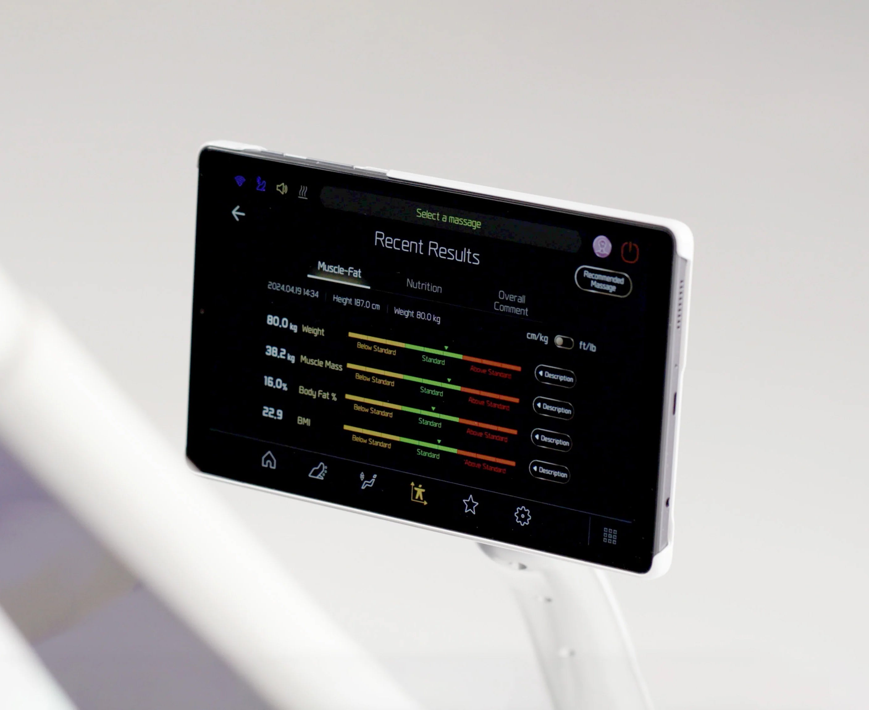 BODY COMPOSITION SCANNER